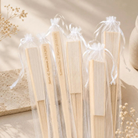 Éventails personnalisés avec baleines en bambou, éventail pliant en tissu personnalisé, accessoire vintage en tissu, cadeaux de mariage d'été
