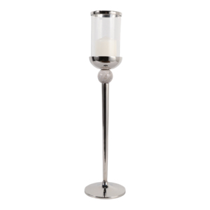 Portacandele in Vetro per Candele a Colonna, Design Contemporaneo, Centrotavola Decorativo per Uso su Tavolo - Product Image 2