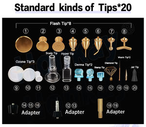 10.4 इंच स्क्रीन 9 में 1 कोल्ड और हॉट प्लाज्मा मशीन विरोधी भड़काऊ चेहरे उठाने और त्वचा को कसने के लिए - Product Image 3