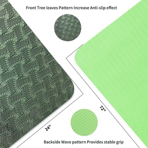 Tapete de Yoga y Pilates de TPE de 8 mm, Impermeable, Antideslizante, Extra Grueso, Ecológico, con Correa de Transporte, Opción de Logotipo Personalizado, 4 mm/6 mm <span class=keywords><strong>BSTAR</strong></span> - Product Image 5