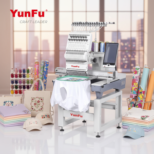 NOUVEAU STOCK Yunfu 6+ PR670E Machine à broder automatique informatisée à 15 aiguilles avec moteur à roulement et <span class=keywords><strong>table</strong></span> neuve d'origine pour la vente au détail - Product Image 1