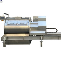 Mélangeur d'aliments pour animaux à double arbre à pales, équipement de mélange industriel automatique, ligne de production et de traitement