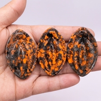 Cristaux de guérison, artisanat sculpté, Source de Vie, Yooperlite grise naturelle, cristal UV, Vagina pour cadeau