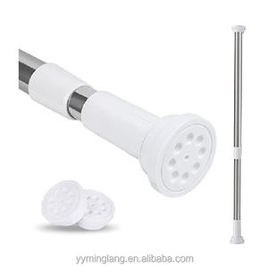 Tringle <span class=keywords><strong>de</strong></span> <span class=keywords><strong>douche</strong></span> en acier inoxydable <span class=keywords><strong>de</strong></span> haute qualité, résistante à la rouille, style moderne, amovible, rétractable, réglable, robuste, écologique - Product Image 3