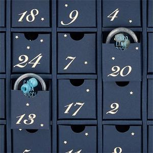 Boîte cadeau <span class=keywords><strong>calendrier</strong></span> de <span class=keywords><strong>l</strong></span>'<span class=keywords><strong>avent</strong></span> en carton gaufré écologique fabriquée en usine, avec revêtement UV et pelliculage mat, structure rigide pour cadre <span class=keywords><strong>photo</strong></span> - Product Image 4