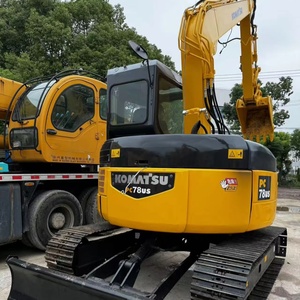 Used Komatsu <b>PC</b> 78us <b>Mini</b> Hydraulic Crawler Excavator Good Condition Original Equipment - Product Image 1