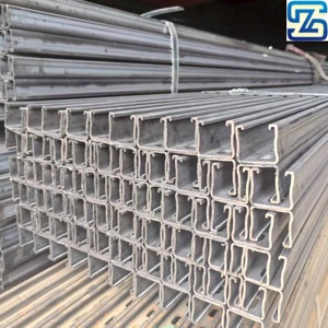 41x41 41x21 nhúng nóng thép carbon mạ kẽm rãnh strut U kênh vật liệu xây dựng - Product Image 3