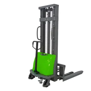 Impilatore semi-elettrico idraulico del pallet da 1.5 tonnellate con le forcelle regolabili