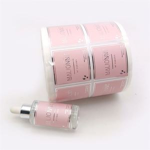 Không thấm nước sang trọng 50ml Cá Nhân Nhỏ nhãn dán in nhãn cho chai nhỏ giọt Jar - Product Image 4