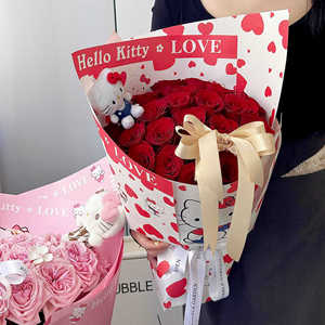 Bouquets de fleurs Offre Spéciale transfrontaliers originaux papier coréen imperméable vente directe d'usine fournitures de fleuriste papier d'emballage de fleurs - Product Image 1