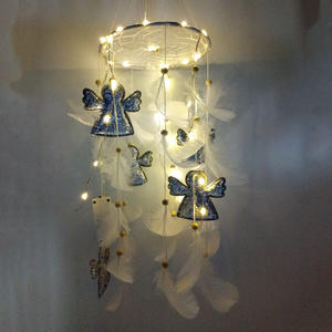 <span class=keywords><strong>Attrape</strong></span>-rêve indien en macramé, accessoire de décoration, vente en gros directement en usine, bon marché, collection - Product Image 2