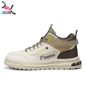 Nuevas Botas Deportivas de Caña Alta con Forro de Malla Ligero, Antideslizantes, para Trabajo al Aire Libre, con Plataforma Gruesa y Diseño Moderno - Product Image 1