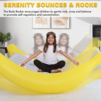 Chaise pour enfants, chaise à bascule pour salle sensorielle, chaise sensorielle gonflable Air Cloud, coussins de protection pour enfants sensoriels