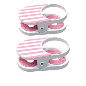 Modern Painted Portable Cup Holder Clip <b>Drink</b> <b>Rack</b> Plastic Beverage Stand for Chair Armrest Patio Poolside Use - Product Image 5