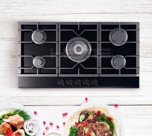 Customized Cooktop OEM Supplier Built in 36 Inch Tempered Glass Stove 5 Burner Gas - Product Image 4