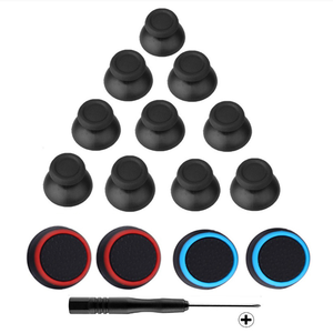 Analog Stick thumbsticks ngón tay cái Grips Rocker cap Set cho trạm chơi 4 cho <span class=keywords><strong>PS4</strong></span> điều khiển phụ kiện Joystick Bìa - Product Image 1