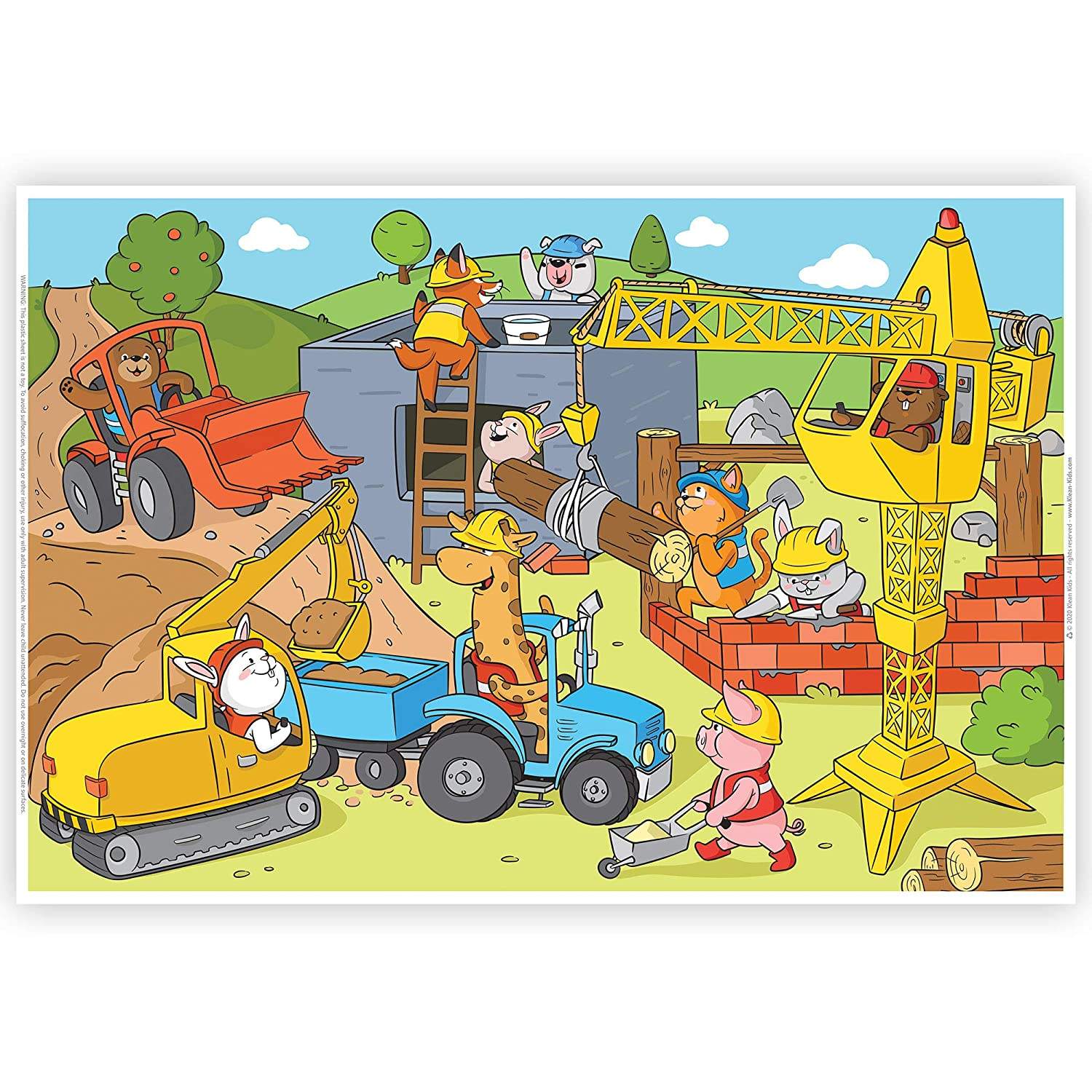 Los animales en el a