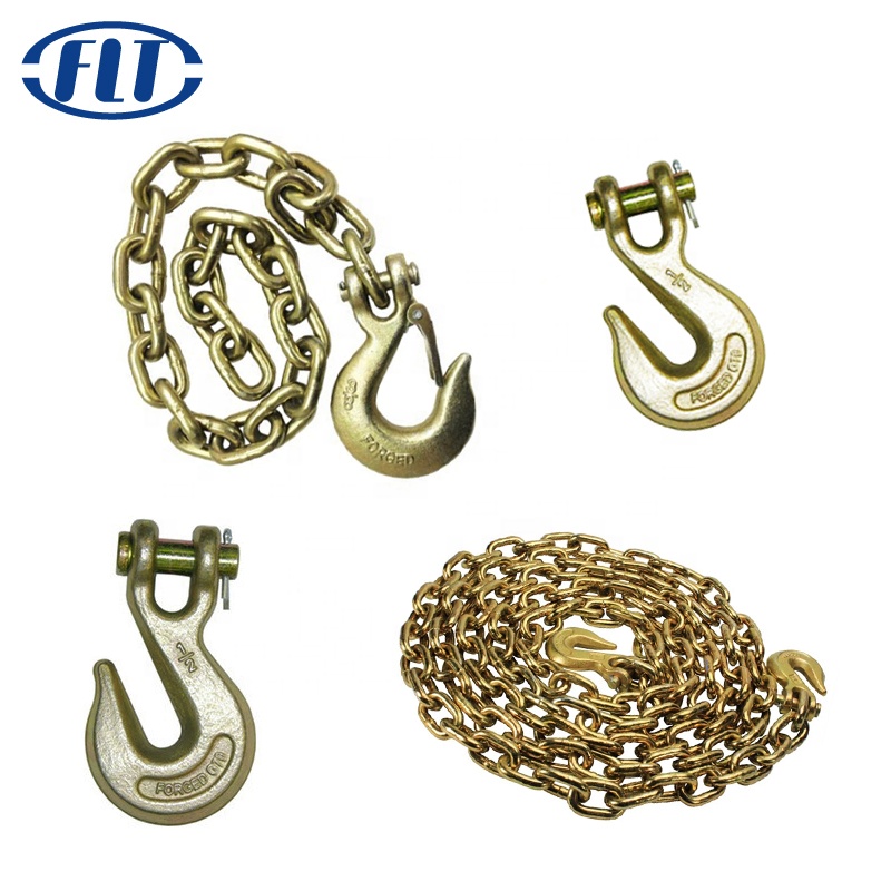 Железо из легированной стали, сварной оцинкованный буксировочный грузовик G70, звеньевая цепь класса 70