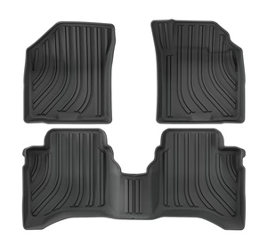 Tapis de sol et doublure de <span class=keywords><strong>coffre</strong></span> en TPE imperméables sur mesure pour <span class=keywords><strong>Suzuki</strong></span> Fronx RHD 2024-2025, 4 pièces, épaisseur 3,5 mm - Product Image 3
