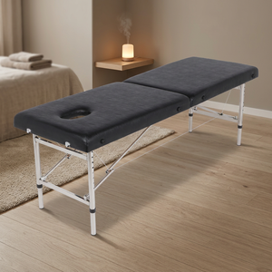 Camilla de Masaje Plegable de Calidad Profesional para Salón de Belleza y Spa, para Terapia Facial, Cuidado de la Piel y Tratamientos Corporales - Product Image 1