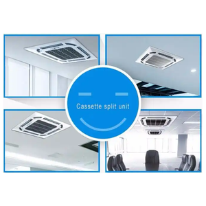 6KW ใหม่ระบบปรับอากาศส่วนกลางพร้อมฮีตเตอร์และความเย็นติด<span class=keywords><strong>เพดาน</strong></span>พัดลมคอยล์เครื่องปรับอากาศ VRF - Product Image 4