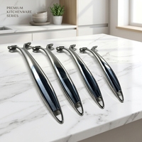 Poêle à frire Guanrun L1 avec poignée en acier inoxydable, antiadhésive, épaissie, écologique, compatible four, pour casseroles de cuisine
