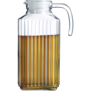 <span class=keywords><strong>Pichet</strong></span> à eau en verre, pour boire de l'eau, avec couvercle en <span class=keywords><strong>plastique</strong></span>, 1100 litres, (57 37.2-once), <span class=keywords><strong>1</strong></span>.7 ml, <span class=keywords><strong>1</strong></span>/4 oz, ustensiles domestiques - Product Image 3
