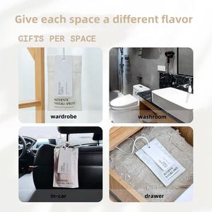 กระเป๋าผ้าฝ้ายน้ำมันหอมระเหยแบบกำหนดเองตู้เสื้อผ้ารีไซเคิลได้สำหรับเสื้อผ้าและรองเท้ามีกระดุมกระเป๋าเสื้อผ้า - Product Image 5