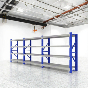 Étagère en acier réglable sans boulons, étagère de stockage multi-niveaux pour entrepôt, unité d'étagère pour garage, organisation industrielle - Product Image 2