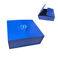 Caja de Regalo de Cartón Rígido de Doble Apertura con Solapa Biodegradable de Lujo Personalizada, con Cierre Magnético Lateral de Dos Piezas para Almacenamiento de Velas