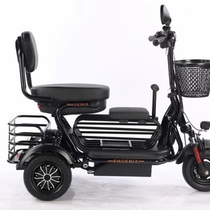รถสามล้อไฟฟ้ารุ่นใหม่ 500W สำหรับในเมือง 48V สกู๊ตเตอร์ไฟฟ้าสำหรับผู้ใหญ่ 3 ล้อ 800W แบบเปิด 3 ที่นั่ง ได้รับการรับรองมาตรฐาน EEC - Product Image 5
