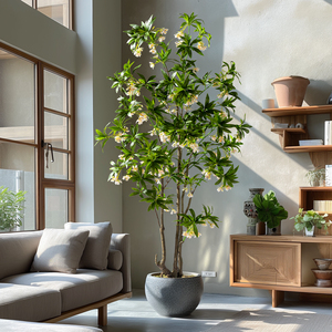 Hot bán thực tế chậu cây Pieris nhân tạo nhà máy văn phòng trang trí nội thất với Japonica gạo chất lượng cây nhân tạo cung cấp - Product Image 4