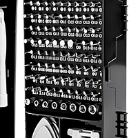 Kit d'outils de réparation multifonctionnel en gros pour usine, nouveau, 115 en 1, embouts de tournevis, pour réparation de montres et téléphones, étui rigide, OEM, tout inclus