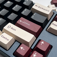 Capuchons de touches personnalisés 173 touches, Double injection ABS, profil Cherry pour interrupteurs Cherry Gateron MX, disposition mécanique ISO ANSI