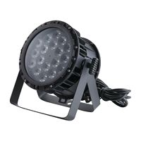 Projecteurs LED PAR 18*18W RGBWAUV 6-en-1 étanches IP65 pour événements extérieurs, projets et discothèques