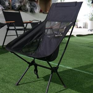 Chaise pliante avec dossier, structure en fer, tissu Oxford, mobilier d'extérieur moderne pour jardin, pique-nique, plage, pêche, camping et overland - Product Image 3