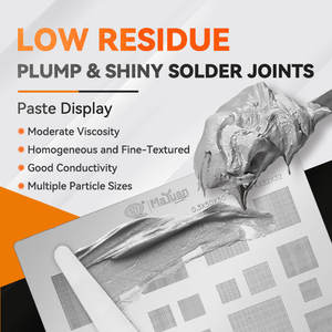 <span class=keywords><strong>Pasta</strong></span> de soldadura de alta pureza 138 158 183 199 de baja temperatura y alta temperatura para electrónica - Product Image 5