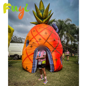 Stan Promosi Tiup Warna Pink, Stan Dessert Tiup, Kios Pakaian, Gerai Jualan Jalanan Custom untuk Promosi Merek - Product Image 6