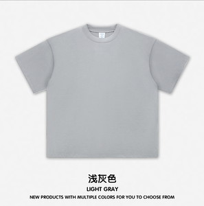 Camiseta de Manga Corta con Cuello Redondo para Hombre, 100% Algodón, Corte Regular, Color Sólido, Impresión por Transferencia de Calor, Logotipo Personalizado FLOWORA - Product Image 4