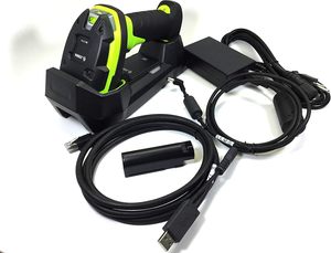 Kit de Escáner de Código de Barras 1D Inalámbrico Ultra Resistente Zebra LI3678-SR |   FIPS |   Personalizado |   Incluye base de carga, fuente de alimentación, vibración USB - Product Image 2