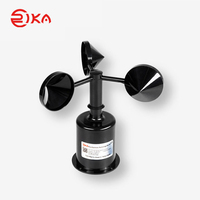 Capteur de vitesse du vent pour station météo RIKA Factory Direct RS485 4-20mA 0-45m/s Prix compétitif Surveillance industrielle RK100-02