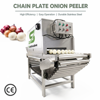 Machine à peler les oignons automatique SAIDASHI 3000 kg/h, taux de dommages de 0 %, rendement élevé, en acier inoxydable, pour usine