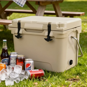 กล่องเก็บความเย็นแบบพกพา ขนาด 30 ลิตร สำหรับอาหาร ปิกนิก ชายหาด กิจกรรมกลางแจ้ง พร้อมระบบทำความเย็นแบบคอมเพรสเซอร์  รับผลิตตามแบบ OEM - Product Image 4