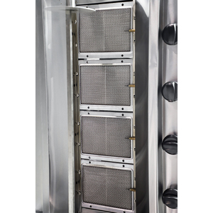 Máquina Eléctrica para Kebab, Asador de Doner Kebab Turco, Parrilla Vertical de 4 Quemadores para Al Pastor, Gyros, BBQ, Shawarma - Product Image 6
