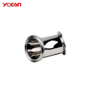 Chất lượng cao bán buôn 45 độ VỆ SINH thép không gỉ SS304 phụ kiện đường ống cấp thực phẩm khuỷu tay Tri kẹp nhanh chóng đánh bóng - Product Image 5