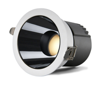 Foco LED Empotrable Antideslumbrante, Proyector de Pared Regulable de Alto CRI, Downlight de Techo para Iluminación Principal de Sala de Estar
