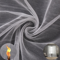 Fournisseur Wujiang, fourniture d'usine de Kylin, vente en gros de tissu de rideau transparent en polyester teint en fil personnalisé pour le salon