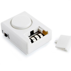 MSA-250 สัญญาณกันขโมยแม่เหล็กแบบไร้สายสีขาวขนาดเล็ก 125dB สำหรับประตูหน้าต่างบ้าน - Product Image 2