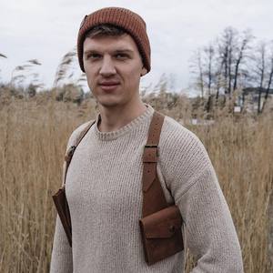 Custom Hiphop Heren Lederen Schouderholster Tas Mouwloos Harnas Vest Tas Tactische Vest Vesten Schoudertas - Product Image 2