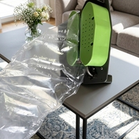 Coussins d'air et sacs à colonnes d'air gonflables en PE imperméable, de grande densité, pour l'emballage et le rembourrage de sacs